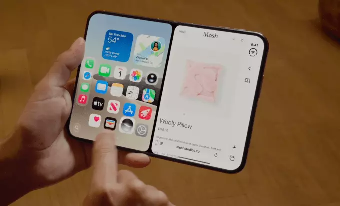 Складной смартфон iPhone Duo