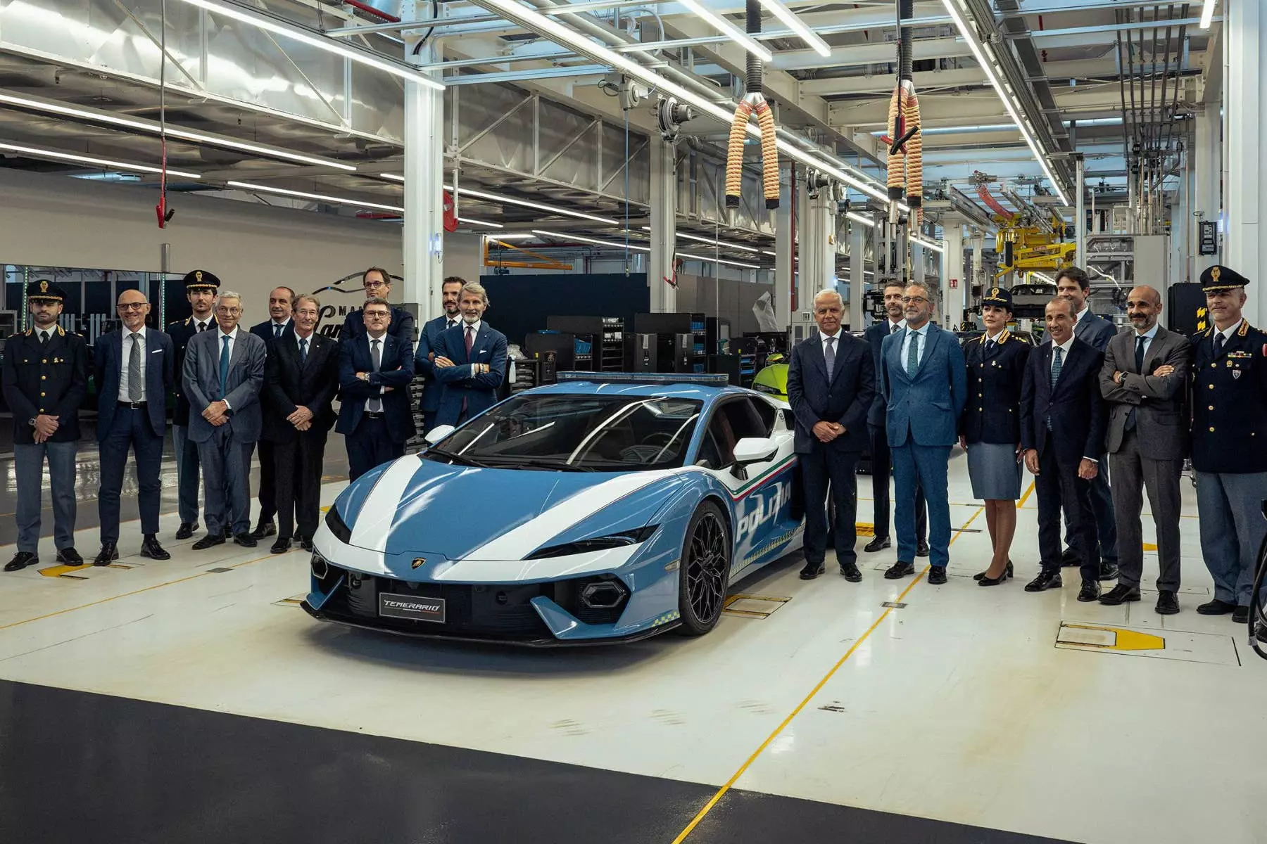 Lamborghini Temerario Polizia