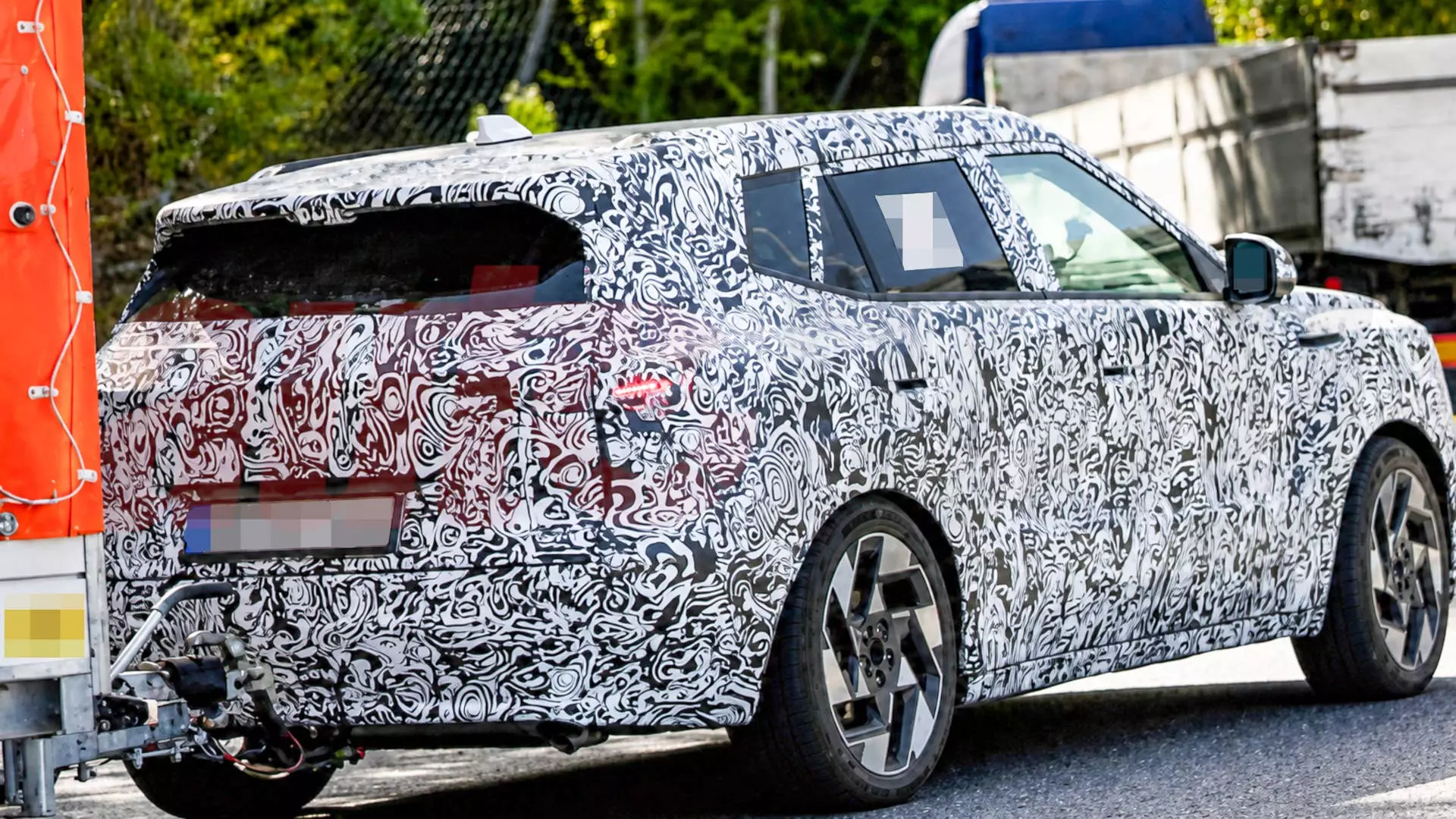 Предсерийный Hyundai Kona 2027 года на испытаниях