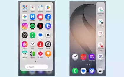 Samsung обновила Edge Panel для Galaxy, превратив его в удобную панель быстрого доступа к функциям смартфона